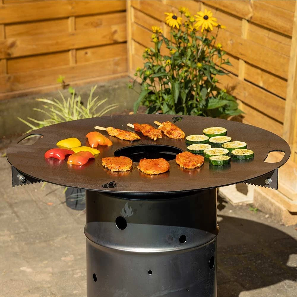 Feuerplatte Grillplatte Grillring Für Feuertonnen Ø 105 Cm 2 Feuerplatte Grillplatte Grillring Für Feuertonnen Ø 105 Cm – Bild 2