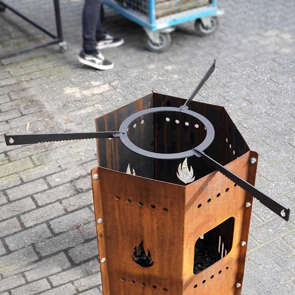 Feuerplatten-Halterung Ø 98 Cm 2 Feuerplatten-Halterung Ø 98 Cm – Bild 2