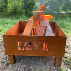 Feuerschale ØVENDECK Sandvika - Wunschtext -Kamiladen Verkäufe feuerschale sandvika vendeck schamotte shop 2