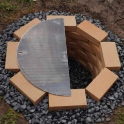 Feuerstellen Bausatz Medina Ø 90 Cm -Kamiladen Verkäufe feuerstellen bausatz medina 90 cm schamotte shop 10