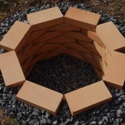 Feuerstellen Bausatz Medina Ø 90 Cm -Kamiladen Verkäufe feuerstellen bausatz medina 90 cm schamotte shop 2