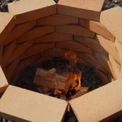 Feuerstellen Bausatz Medina Ø 90 Cm -Kamiladen Verkäufe feuerstellen bausatz medina 90 cm schamotte shop 5