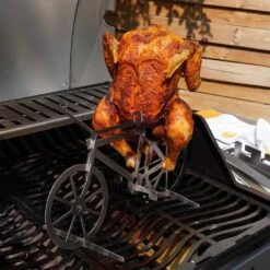 Gockel-Fahrrad Aus Edelstahl -Kamiladen Verkäufe gockel fahrrad edelstahl schamotte shop 2