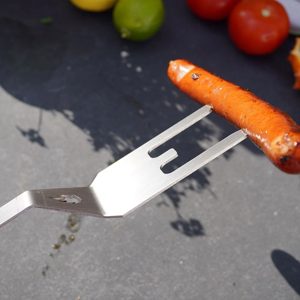 Grillgabel Klassik Edelstahl 3 Grillgabel Klassik Edelstahl – Bild 3