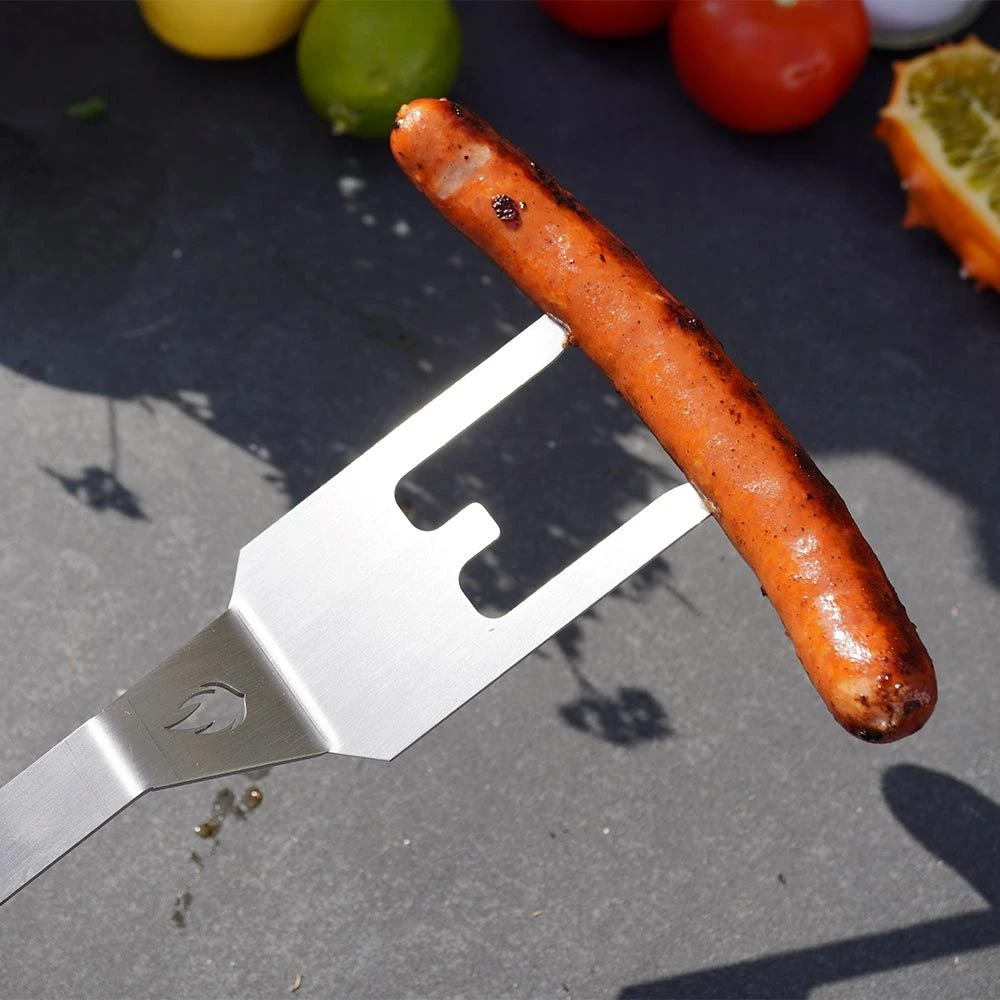 Grillgabel Klassik Edelstahl 2 Grillgabel Klassik Edelstahl – Bild 2