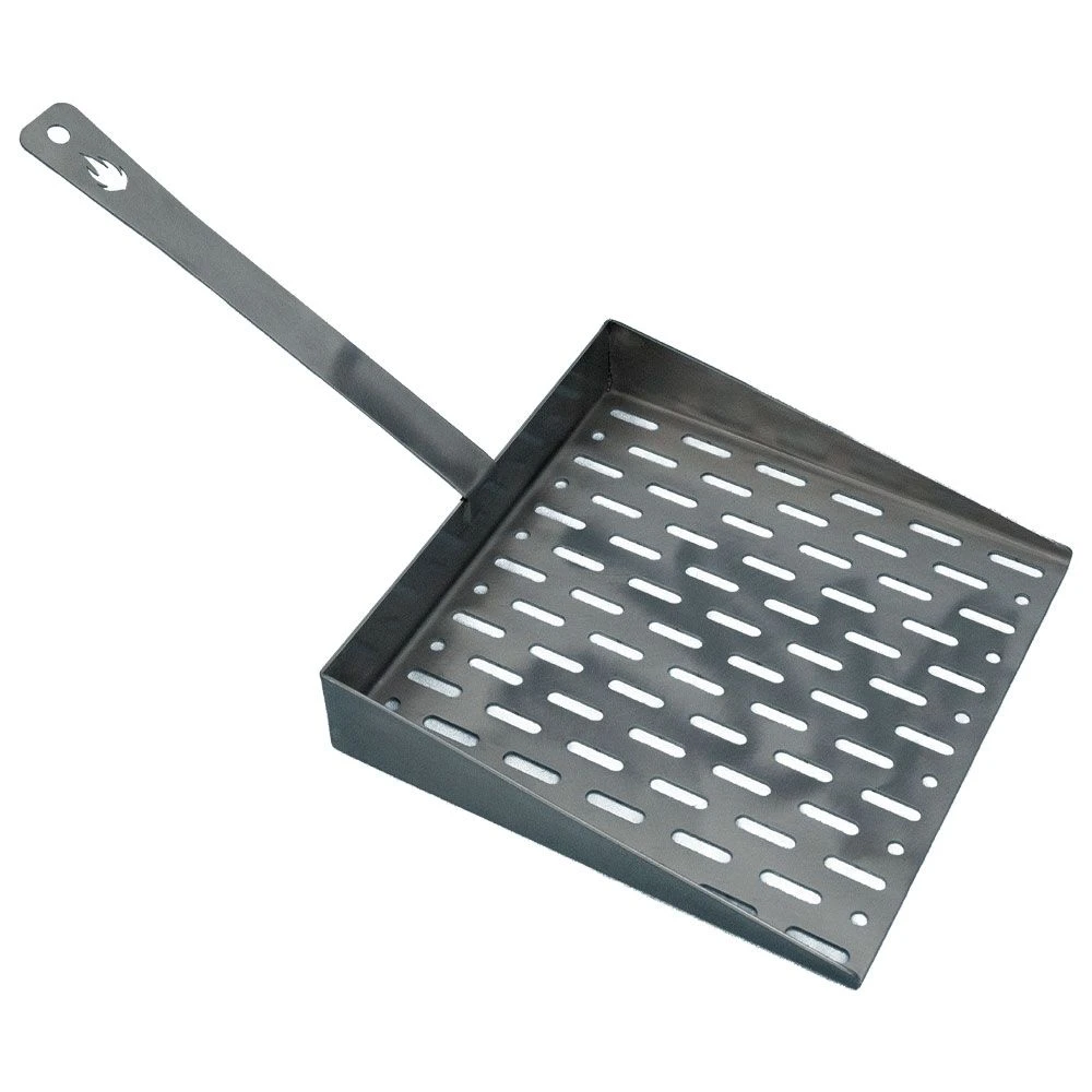 Grillplatte Mit Griff Aus Edelstahl 6 Grillplatte Mit Griff Aus Edelstahl – Bild 6