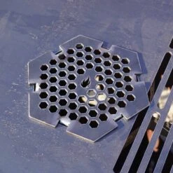 Grillrost 6-eckig Ø 21 Cm Einsatz Für Feuerplatte Waben Design -Kamiladen Verkäufe grillrost 6 eckig 21 cm wabendesign als einsatz in unseren feuerplatten oder dem wokaufsatz 2