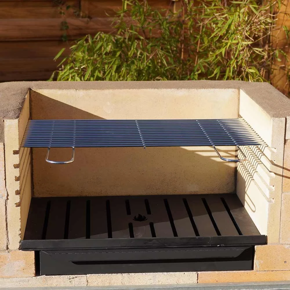 Grillrost Aus Edelstahl 60 X 40 X 0,8 Cm – Bild 2