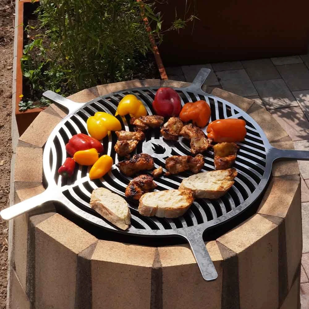 Grillrost Aus Stahl Ø 55 Cm Für Tandoor-Ofen Ø 80 Cm 2 Grillrost Aus Stahl Ø 55 Cm Für Tandoor-Ofen Ø 80 Cm – Bild 2