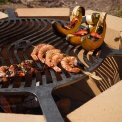 Grillrost Aus Stahl Ø 80 Cm Für Feuerstelle Medina Ø 90 Cm -Kamiladen Verkäufe grillrost aus stahl 90 cm f r feuerstelle medina 90 cm 1