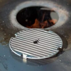 Grillrost Ø 21 Cm Einsatz Für Feuerplatte Classic Design -Kamiladen Verkäufe grillrost einsatz feuerplatte schamotte shop1 7