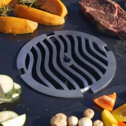 Grillrost Ø 21 Cm Einsatz Für Feuerplatte Wave Design 8 Grillrost Ø 21 Cm Einsatz Für Feuerplatte Wave Design -Kamiladen Verkäufe grillrost rund feuerplatte wave schamotte shop facebook 2