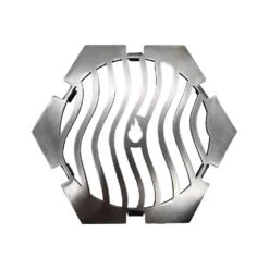 Grillrost 6-eckig Ø 21 Cm Einsatz Für Feuerplatte Wave Design