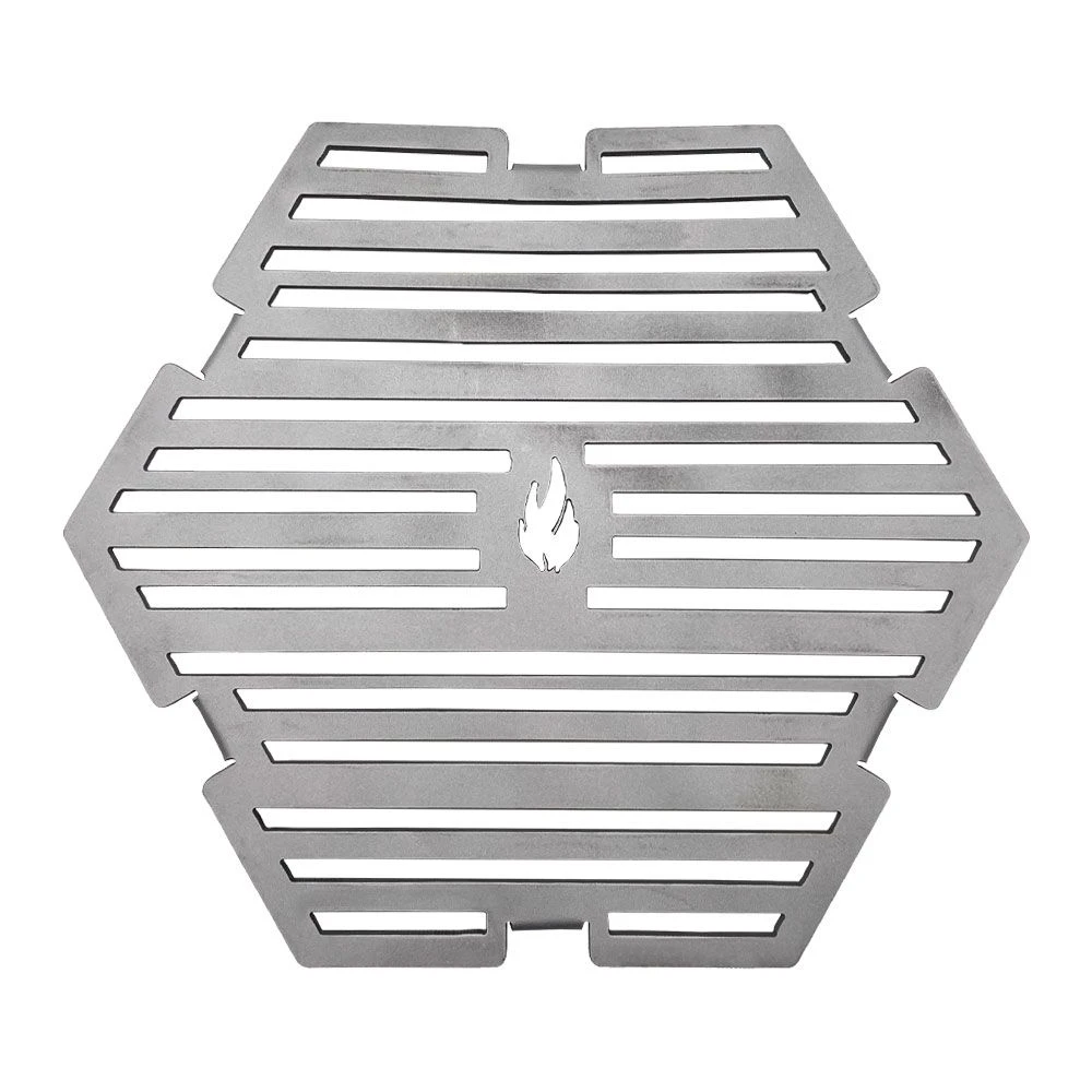 Grillrost 6-eckig Ø 21 Cm Einsatz Für Feuerplatte Classic Design 1 Grillrost 6-eckig Ø 21 Cm Einsatz Für Feuerplatte Classic Design