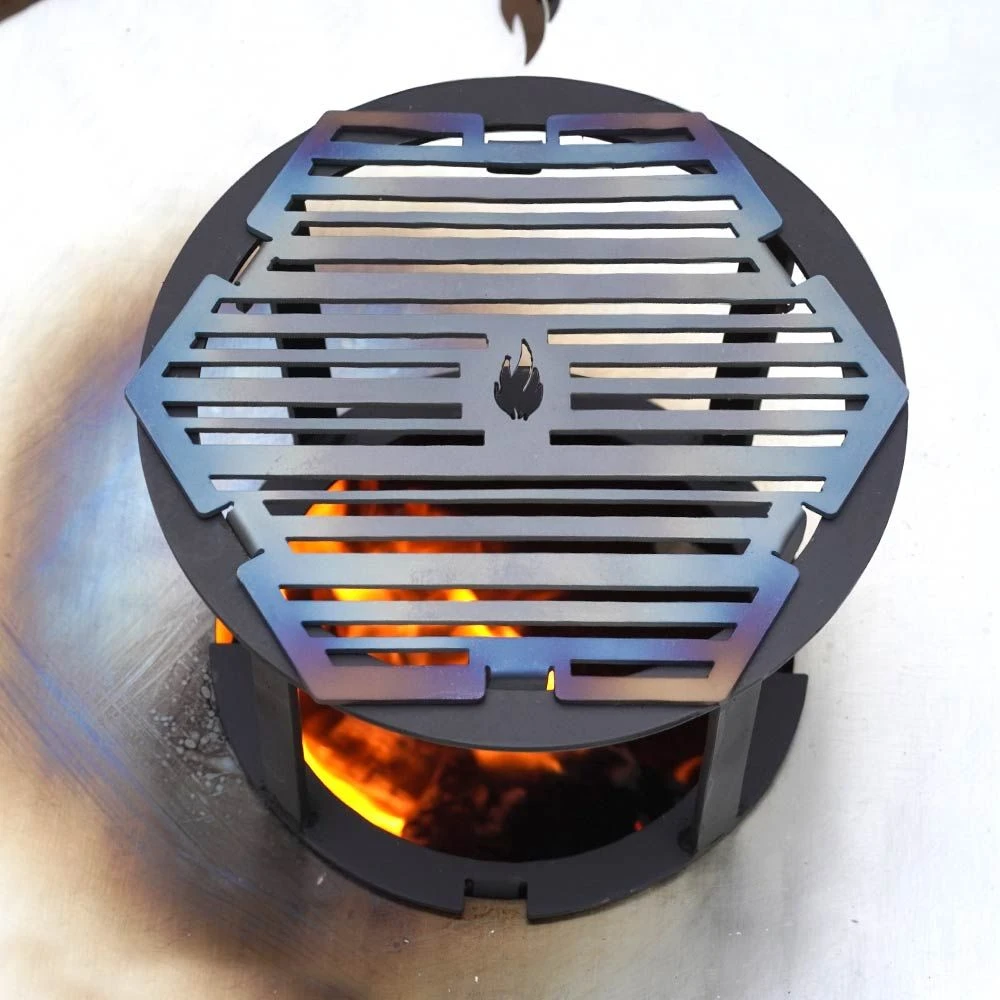 Grillrost 6-eckig Ø 21 Cm Einsatz Für Feuerplatte Classic Design 4 Grillrost 6-eckig Ø 21 Cm Einsatz Für Feuerplatte Classic Design – Bild 4