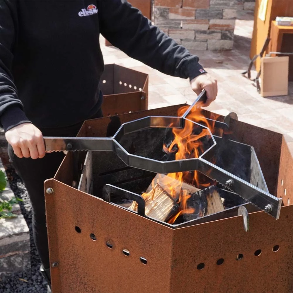 Halterung Für Feuerplatte Ø 105 Cm 2 Halterung Für Feuerplatte Ø 105 Cm – Bild 2