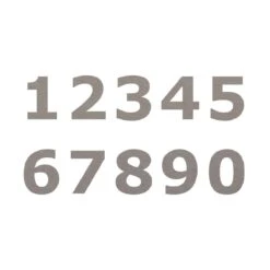 Edelstahl Hausnummer Mit Wunschname 8 Edelstahl Hausnummer Mit Wunschname -Kamiladen Verkäufe hausnummernschild mit ihrem wunschname in edelstahl 2