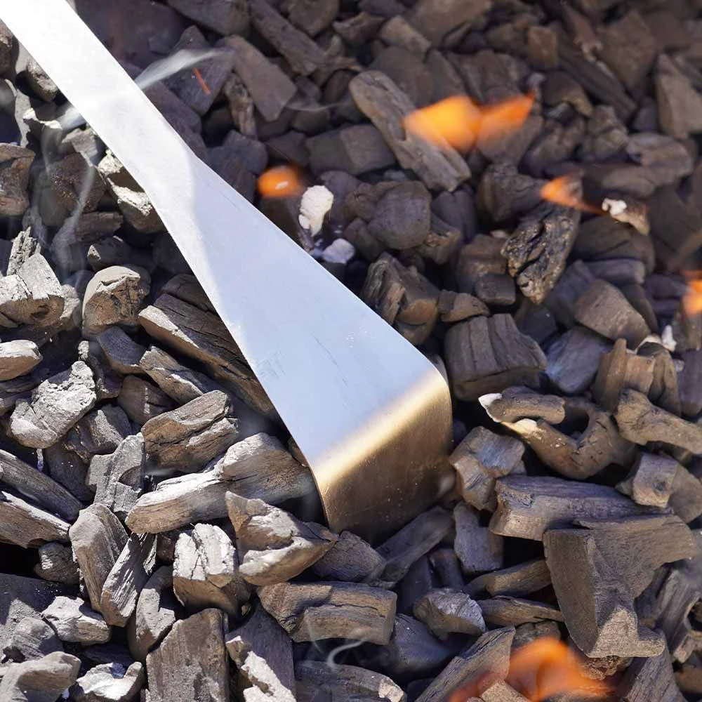 Holzkohleschieber 40 Cm Edelstahl 3 Holzkohleschieber 40 Cm Edelstahl – Bild 3