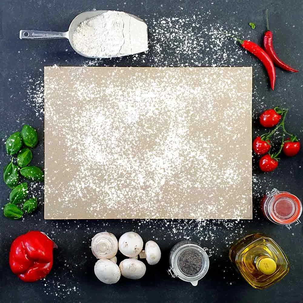 Brotbackstein 40 X 30 X 2 Cm Keramik 2 Brotbackstein 40 X 30 X 2 Cm Keramik – Bild 2