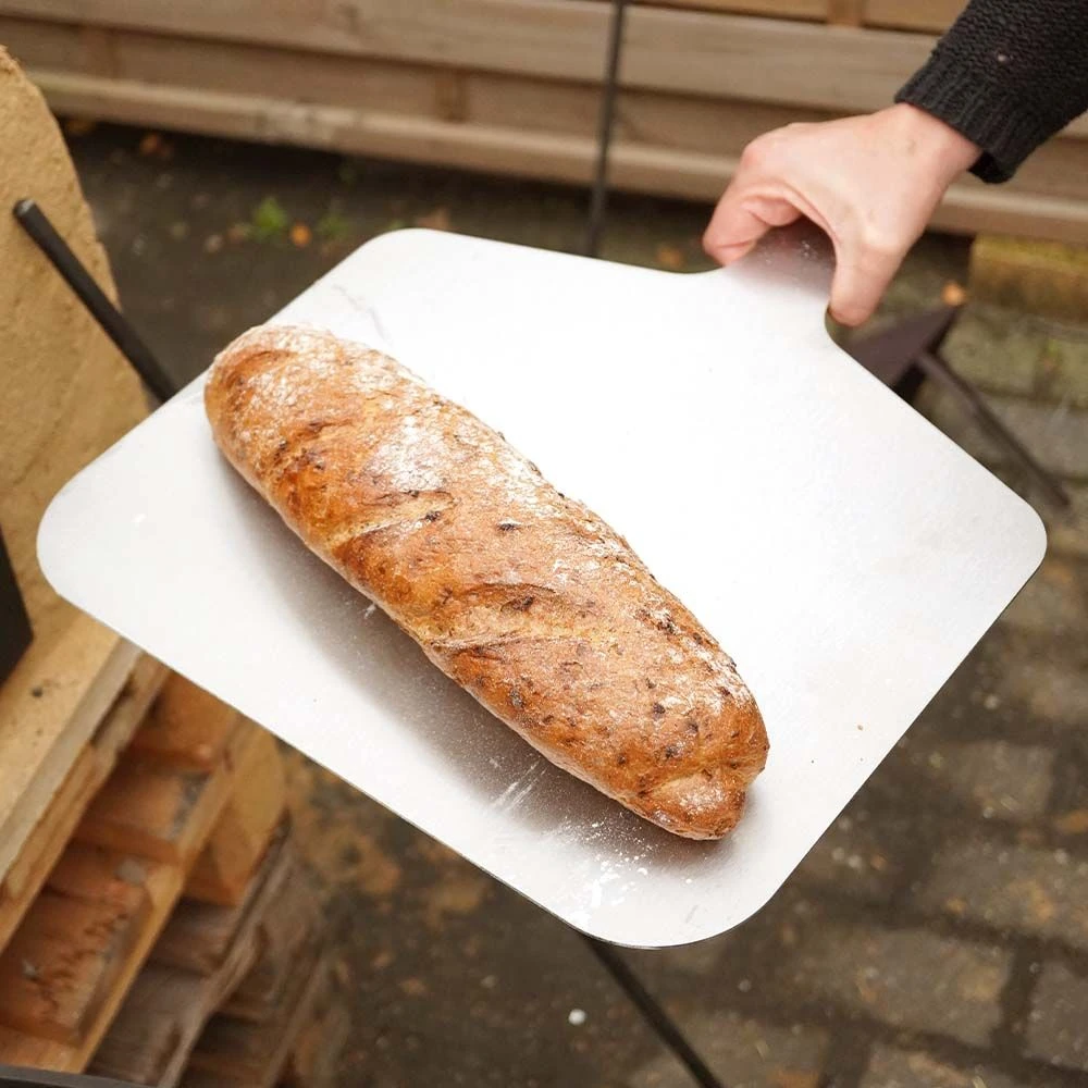 Pizzaschieber Edelstahl 35 X 42 Cm 4 Pizzaschieber Edelstahl 35 X 42 Cm – Bild 4