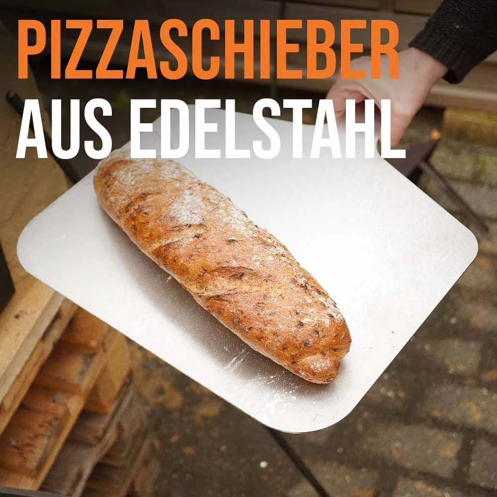 Pizzaschieber Edelstahl 35 X 42 Cm 3 Pizzaschieber Edelstahl 35 X 42 Cm – Bild 3