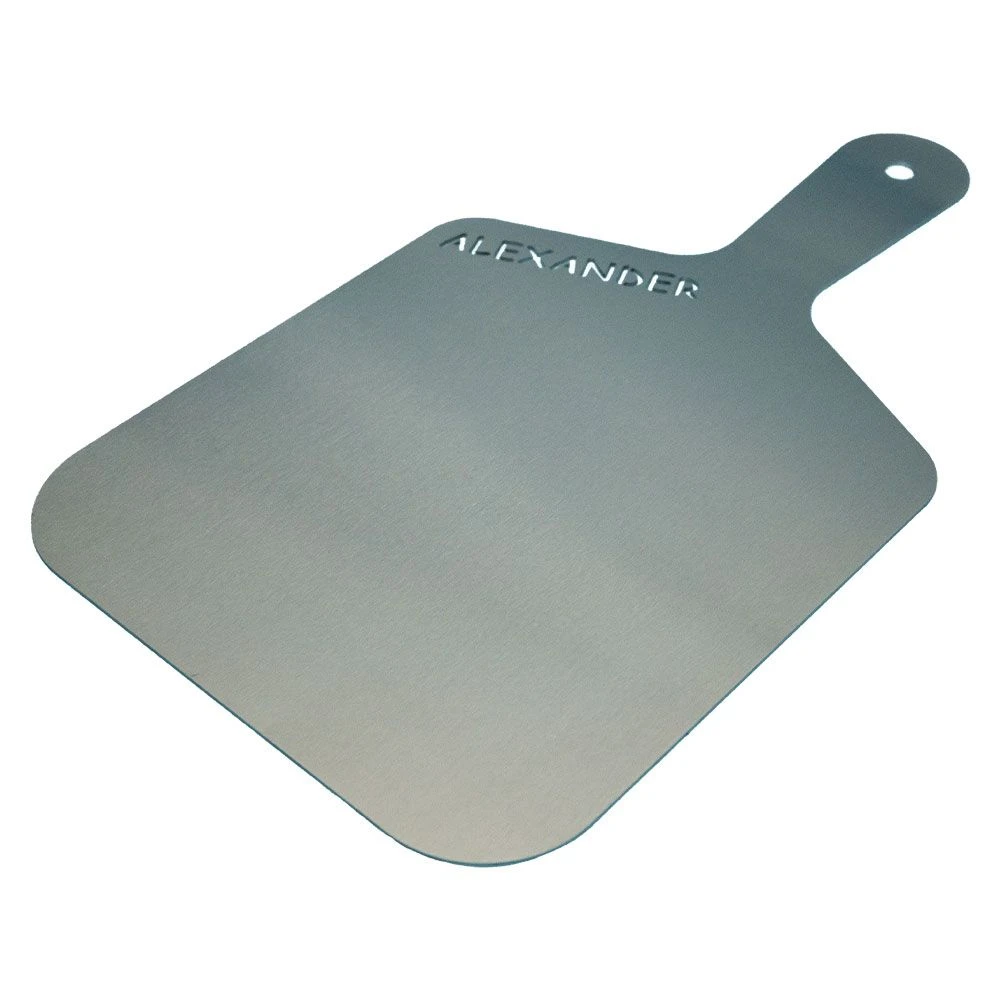 Pizzaschieber Mit Wunschname Aus Edelstahl 28 X 44 Cm – Bild 7