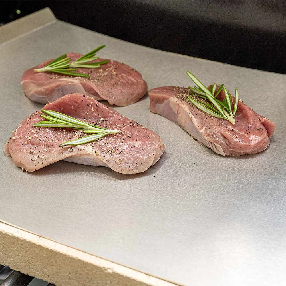 Edelstahlblech 39 X 29 Cm Passend Für Weber** Pizzasteine 2 Edelstahlblech 39 X 29 Cm Passend Für Weber** Pizzasteine – Bild 2