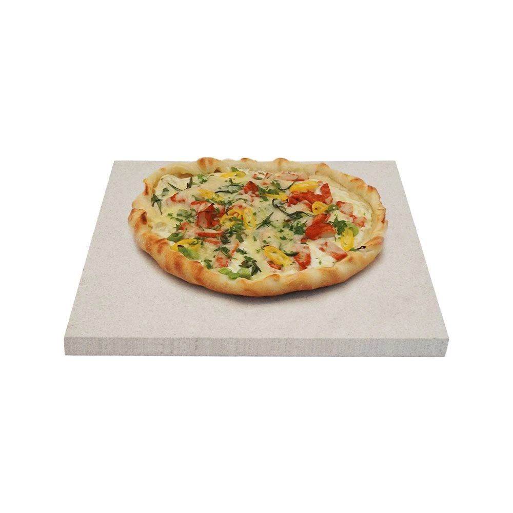 Pizzastein Grill 40 X 40 X 3 Cm Schamotte