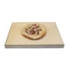 Pizzastein Grill 50 X 20 X 3 Cm + Edelstahlrahmen