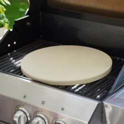 Pizzastein Rund Ø 49 X 2 Cm Keramik -Kamiladen Verkäufe pizzastein rund 490x20mm keramik lebensmittelecht schamotte shop.de 4
