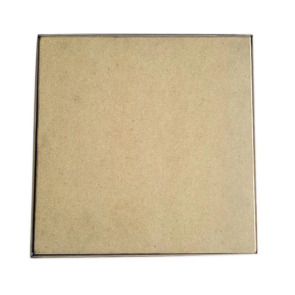 Profi Pizzastein Grill 30 X 30 X 3 Cm + Edelstahlrahmen 4 Profi Pizzastein Grill 30 X 30 X 3 Cm + Edelstahlrahmen – Bild 4