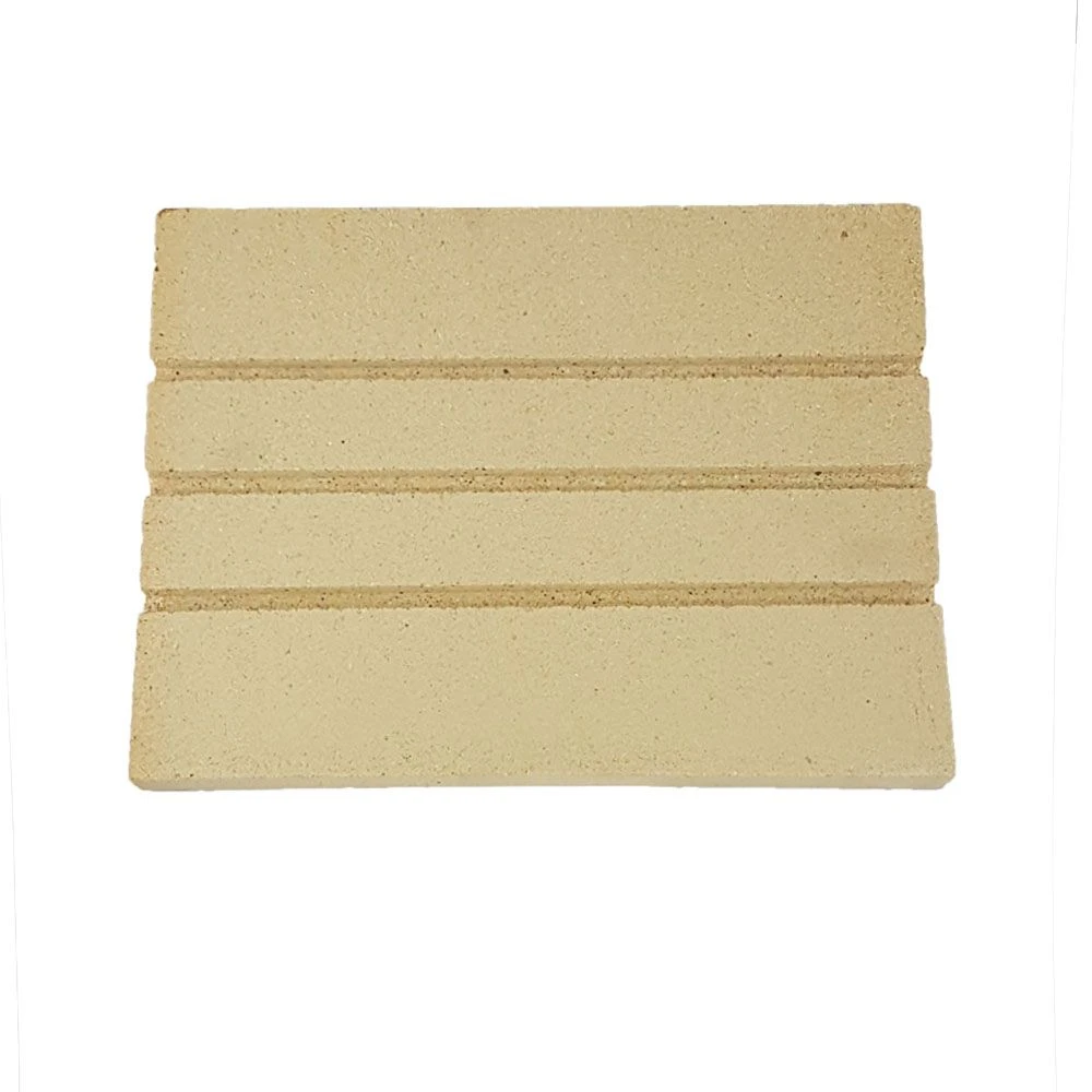 Rillenplatte 3 Rillen (Schamotte) 400x300x30mm 2 Rillenplatte 3 Rillen (Schamotte) 400x300x30mm – Bild 2