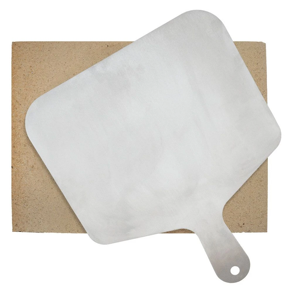 Pizzastein & Pizzaschieber Im Set 40 X 30 X 3 Passend Für Weber**