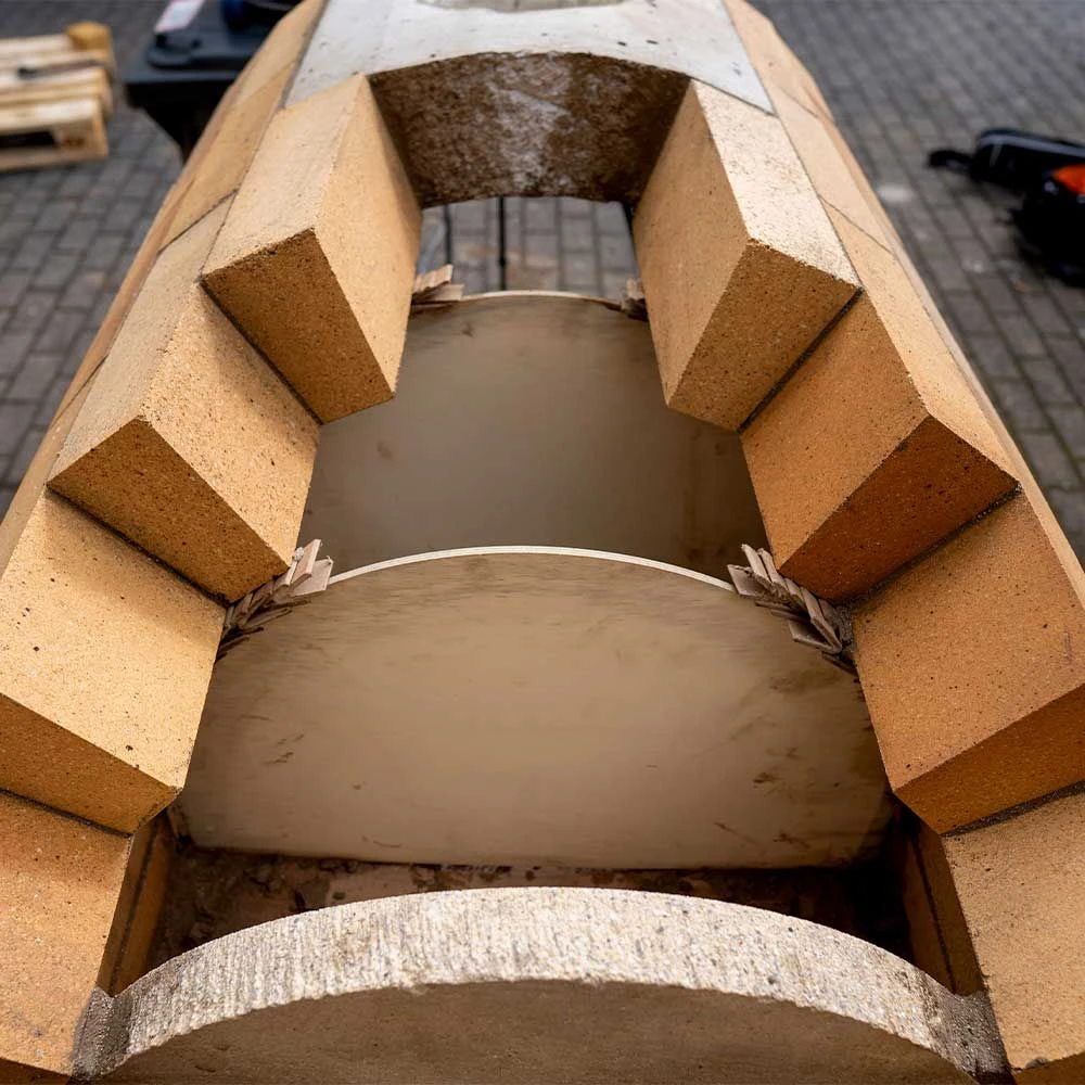 Schamottstein 2H10 Wölber 250x124x69/59mm 45 Stück 4 Schamottstein 2H10 Wölber 250x124x69/59mm 45 Stück – Bild 4