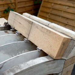 Schamottstein 2H16 Wölber 250x124x72/56mm 10 Stück -Kamiladen Verkäufe schamottstein 2h16 w lber 250x124x72 56mm 10 st ck schamotte shop 4