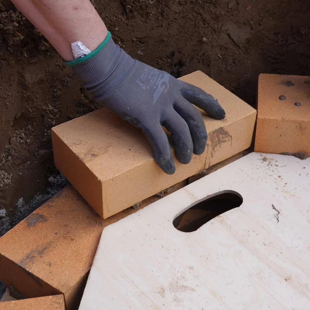 Schamottstein NF1 - 230x114x64mm 10 Stück 6 Schamottstein NF1 - 230x114x64mm 10 Stück – Bild 6