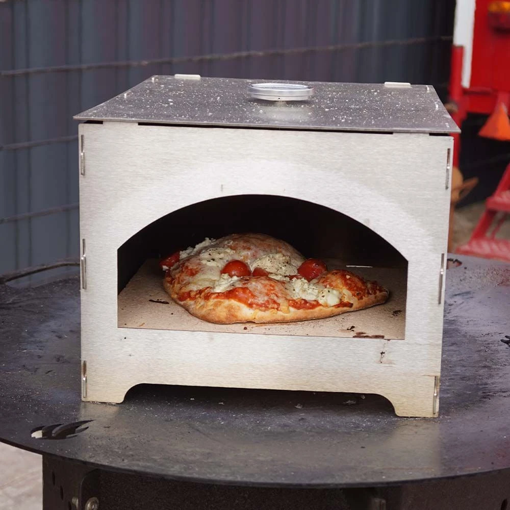 Steckbarer Pizzaofen Für Feuerplatten 3 Steckbarer Pizzaofen Für Feuerplatten – Bild 3