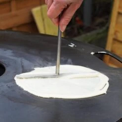 Crepes Teigverteiler / Spreader Aus Edelstahl -Kamiladen Verkäufe teigverteiler spreader crepes schamotte shop 4