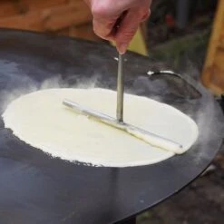 Crepes Teigverteiler / Spreader Aus Edelstahl -Kamiladen Verkäufe teigverteiler spreader crepes schamotte shop 5