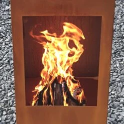 Terrassenkamin ØVENDECK Oslo -Kamiladen Verkäufe terrassenkamin oslo schamotte shop 4