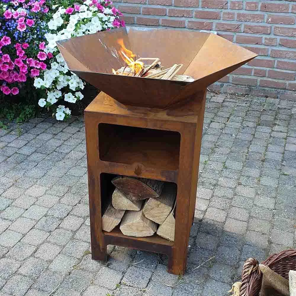 Terrassenkamin Kombi ØVENDECK Arvid 2 Terrassenkamin Kombi ØVENDECK Arvid – Bild 2