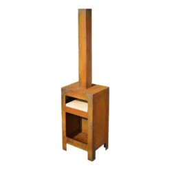 Terrassenkamin ØVENDECK Arjsfall 190cm Mit Pizzastein