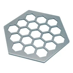 Untersetzer Wabe 6er Set Edelstahl